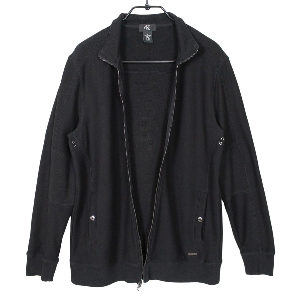 Calvin Klein Black Full Zip Sweater Jacket